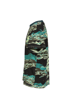 LA FRANC_ SUPPLY AOP T SHIRTS / GRN TERRAIN