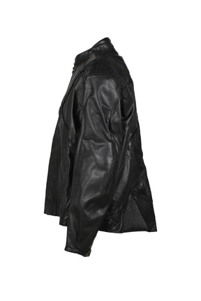 BOXY MOTO JACKET / BLK