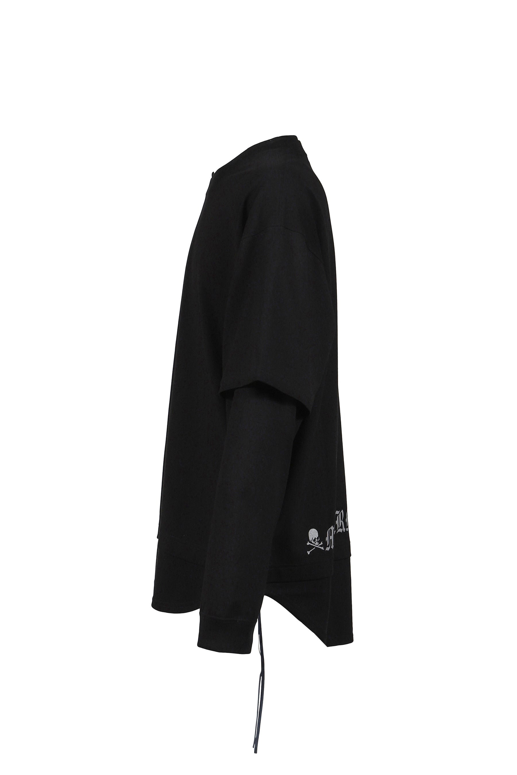 LAYERED LS TEE / BLACK