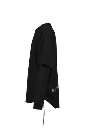 LAYERED LS TEE / BLACK