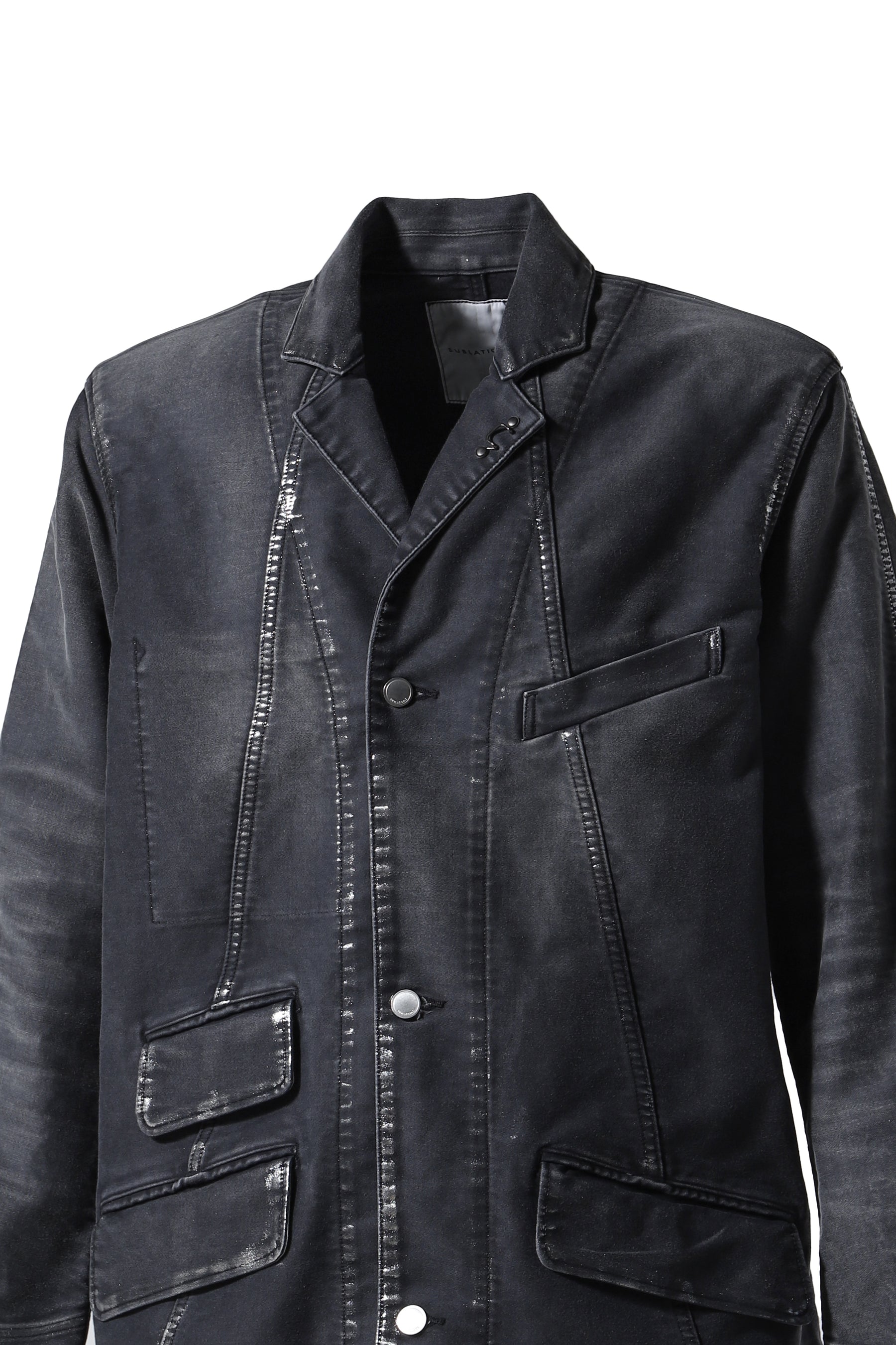 MOLESKINE PRISONER COVERALL JACKET .12 / BLK