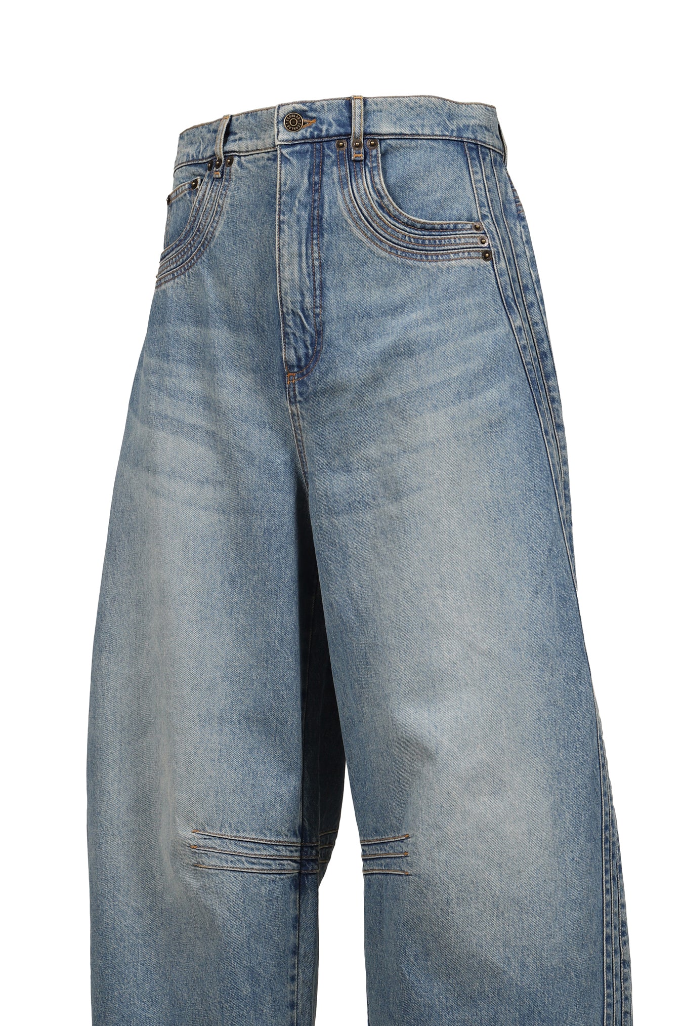 OVERSCALED DENIM / THICK DENIM 12OZ BLEU