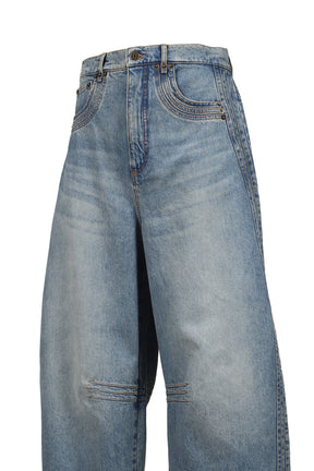 OVERSCALED DENIM / THICK DENIM 12OZ BLEU