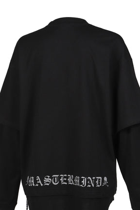 LAYERED LS TEE / BLACK