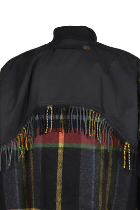 BLANKET BOMBER JACKET / COMBO TARTAN 