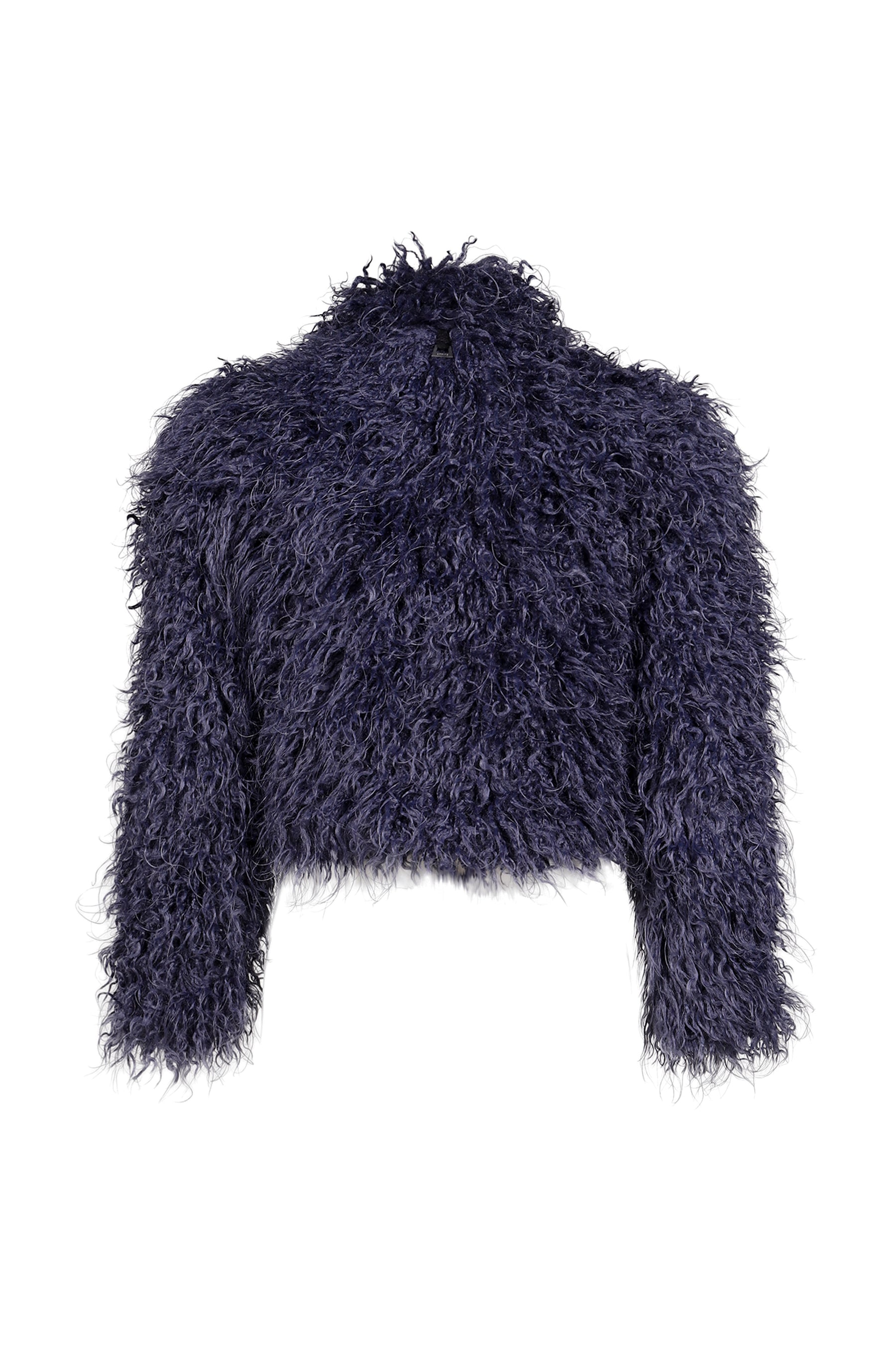 GINETTE MONGOLIAN JACKET / STEEL BLU