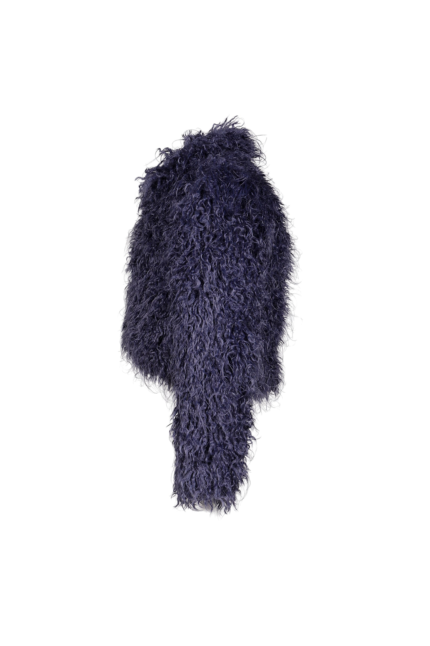 GINETTE MONGOLIAN JACKET / STEEL BLU