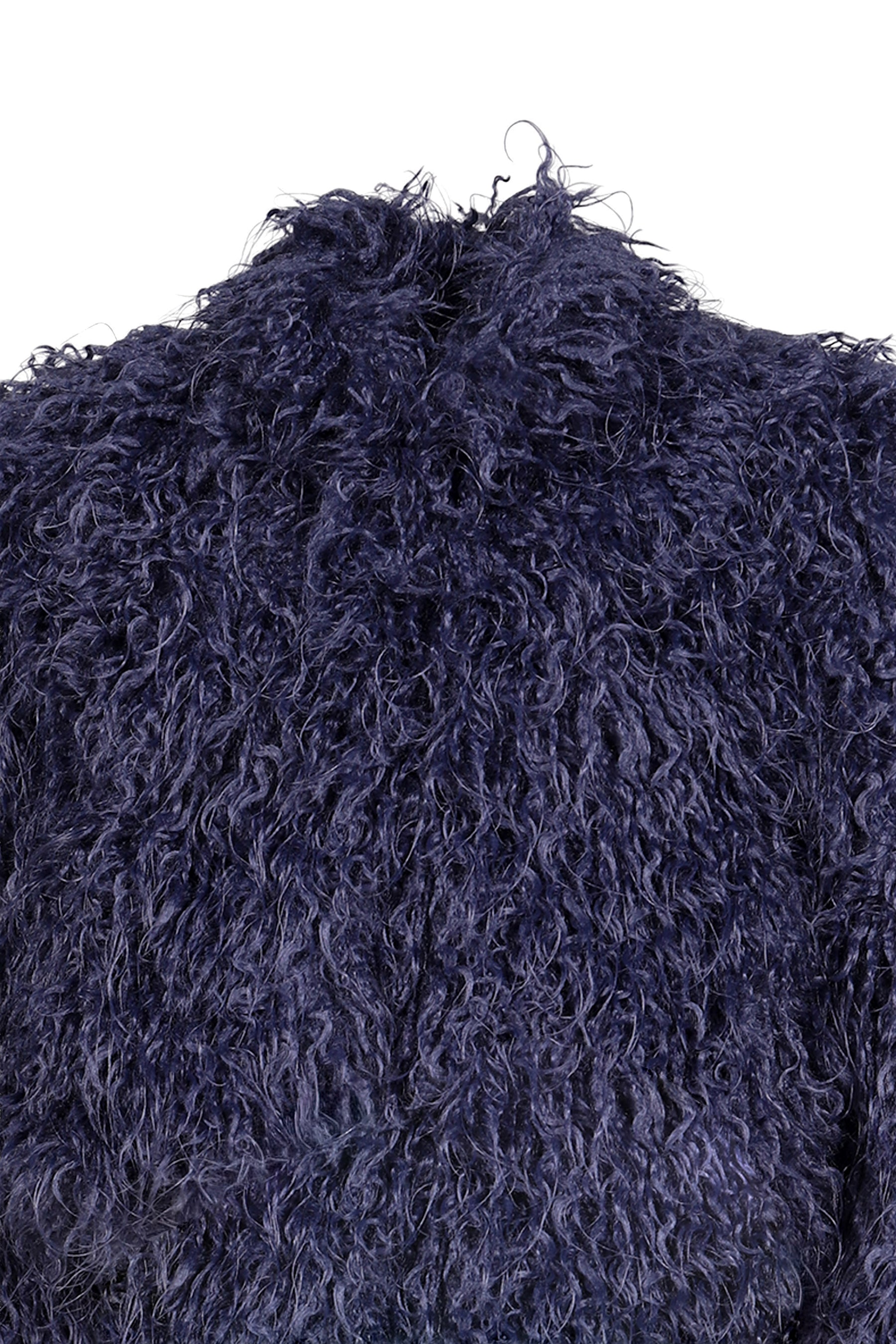GINETTE MONGOLIAN JACKET / STEEL BLU
