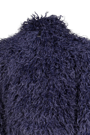GINETTE MONGOLIAN JACKET / STEEL BLU