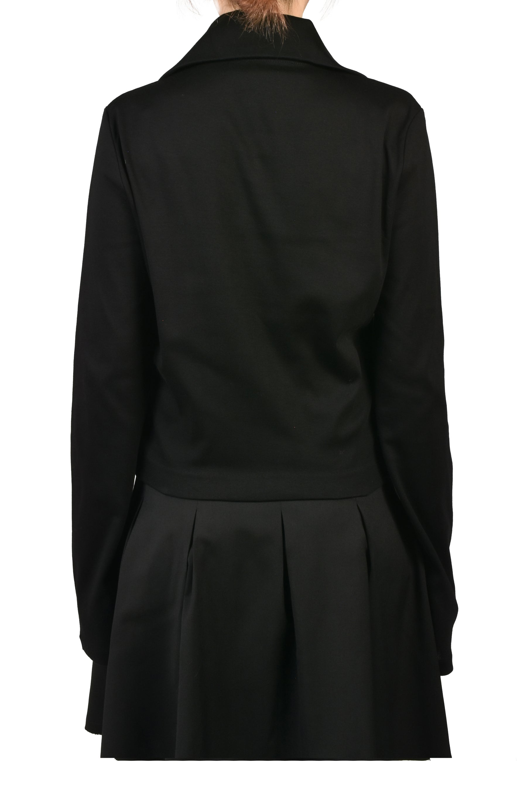 SLIM ZIP LONGSLEEVE / BLK