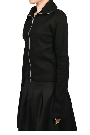 SLIM ZIP LONGSLEEVE / BLK