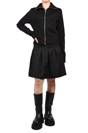SLIM ZIP LONGSLEEVE / BLK