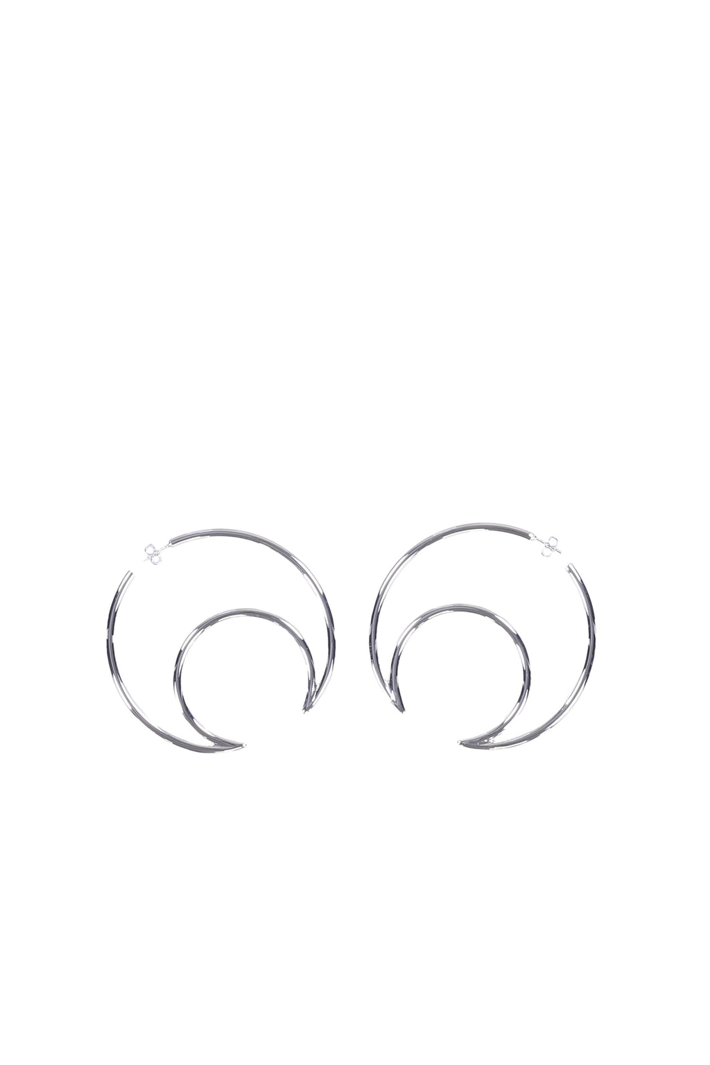 Marine Serre マリーンセル SS24 MOON HOOPS / MT10 SIL - NUBIAN