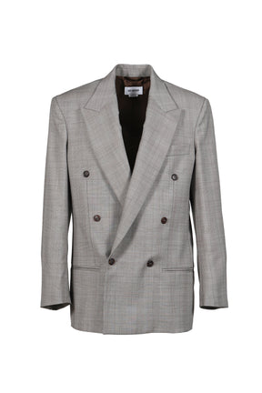 FRESH WOOL CHECK BLAZER / BRW CHECK