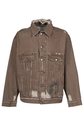 ATHENIANS OVERSIZED DENIM JACKET / BRW
