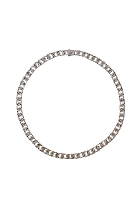 BOLD CUBAN NECKLACE / SIL