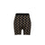 MOON PRINTED JERSEY MINI SHORTS / INVERSE TAN
