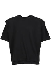 LAYERED T-SHIRT / BLK