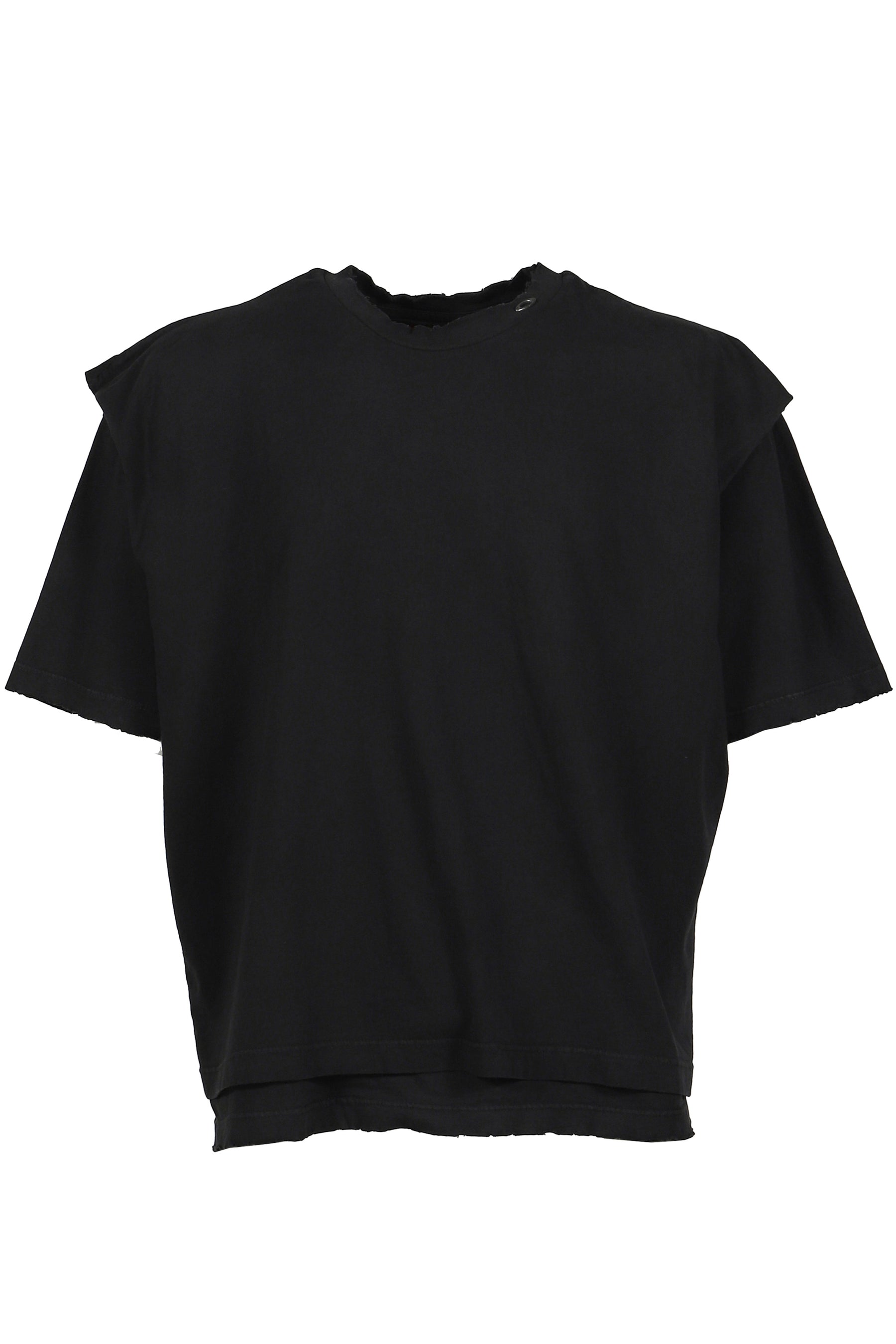 LAYERED T-SHIRT / BLK