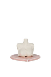 BUST INCENSE HOLDER / WHT