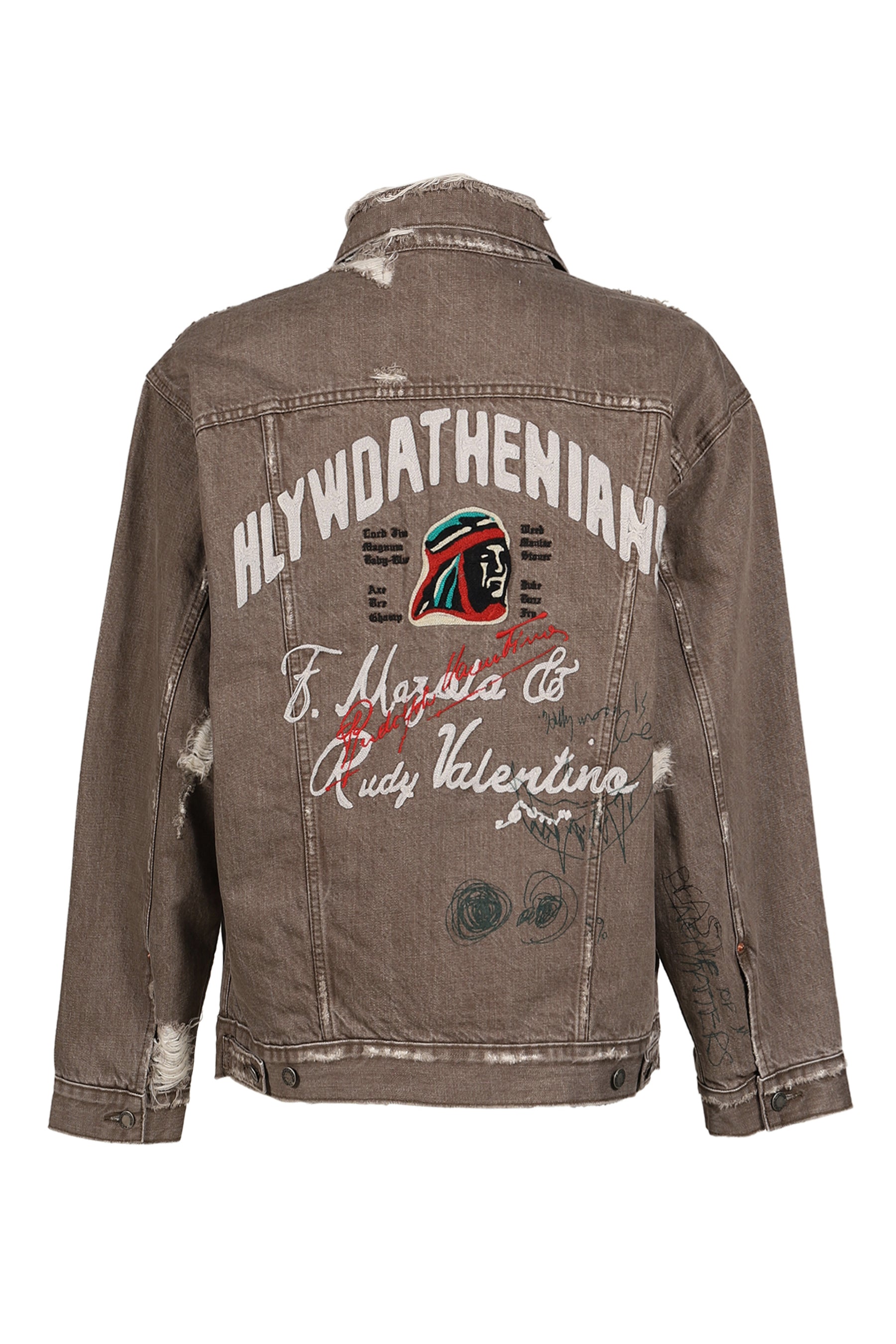 ATHENIANS OVERSIZED DENIM JACKET / BRW