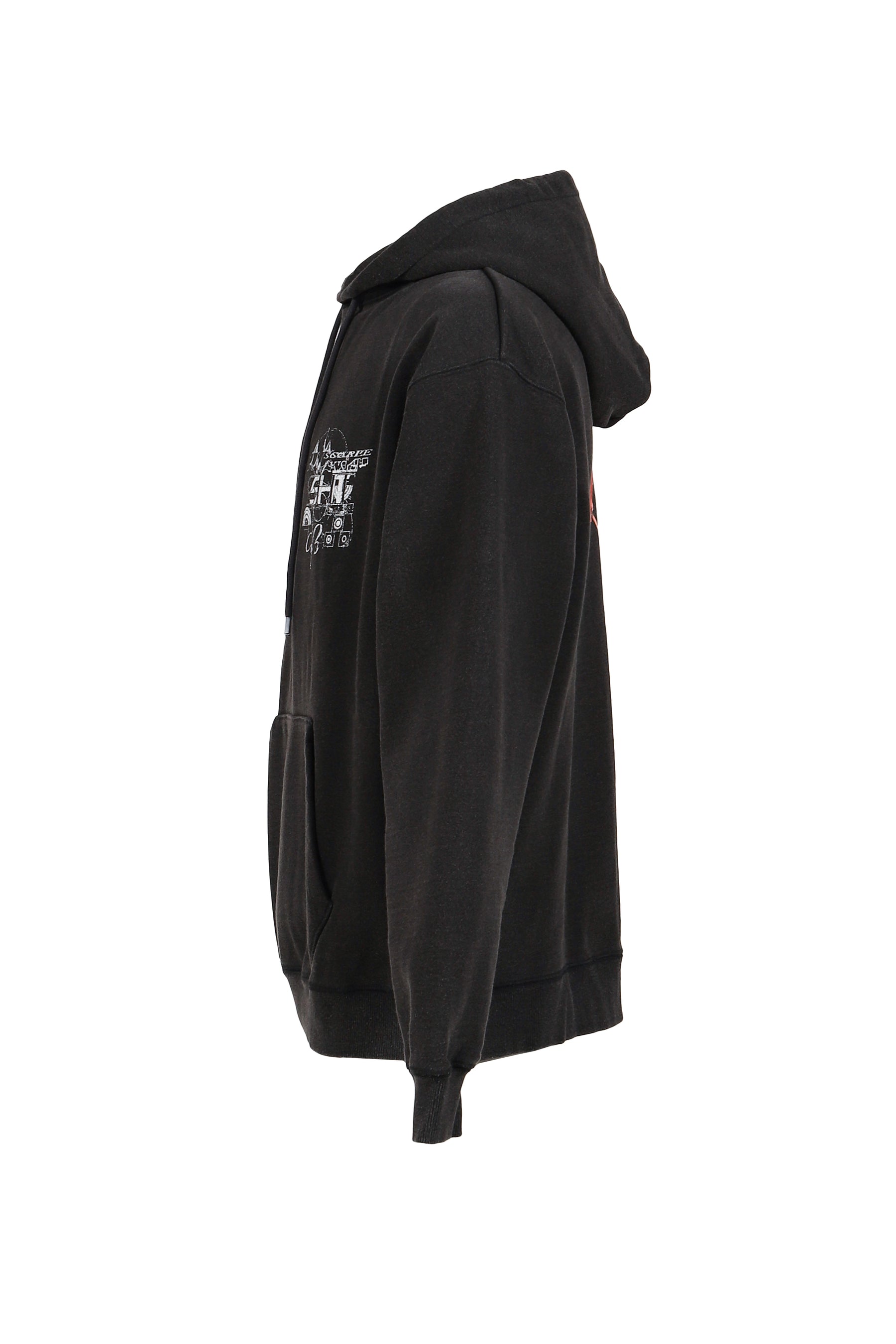 HEARTWORK HOODIE / BLACK 