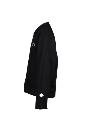 DRAGON EMBROIDERED KOREAN SOUVENIR JKT / BLK