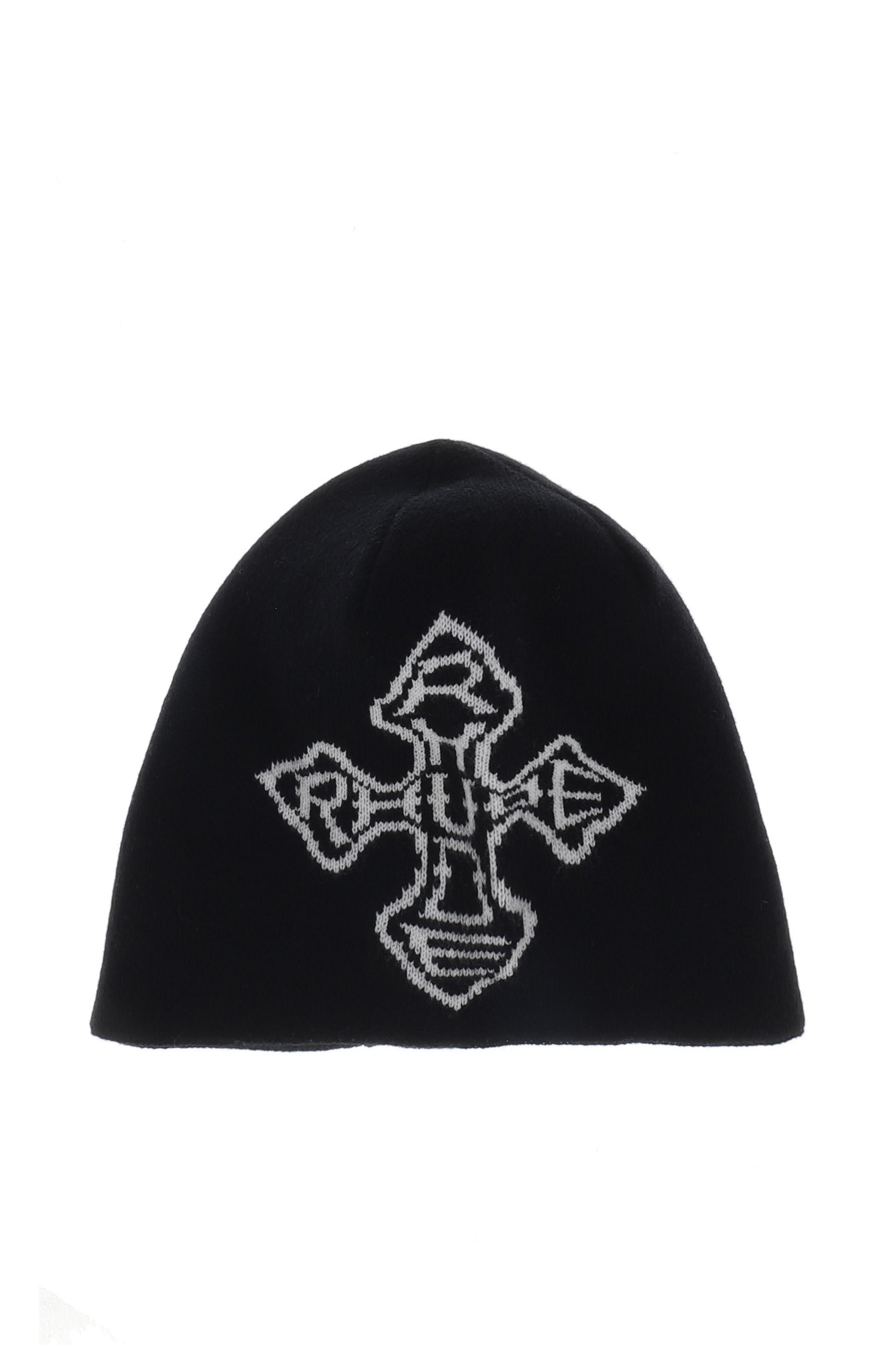 CROSS LOGO KNITTED BEANIE / OS