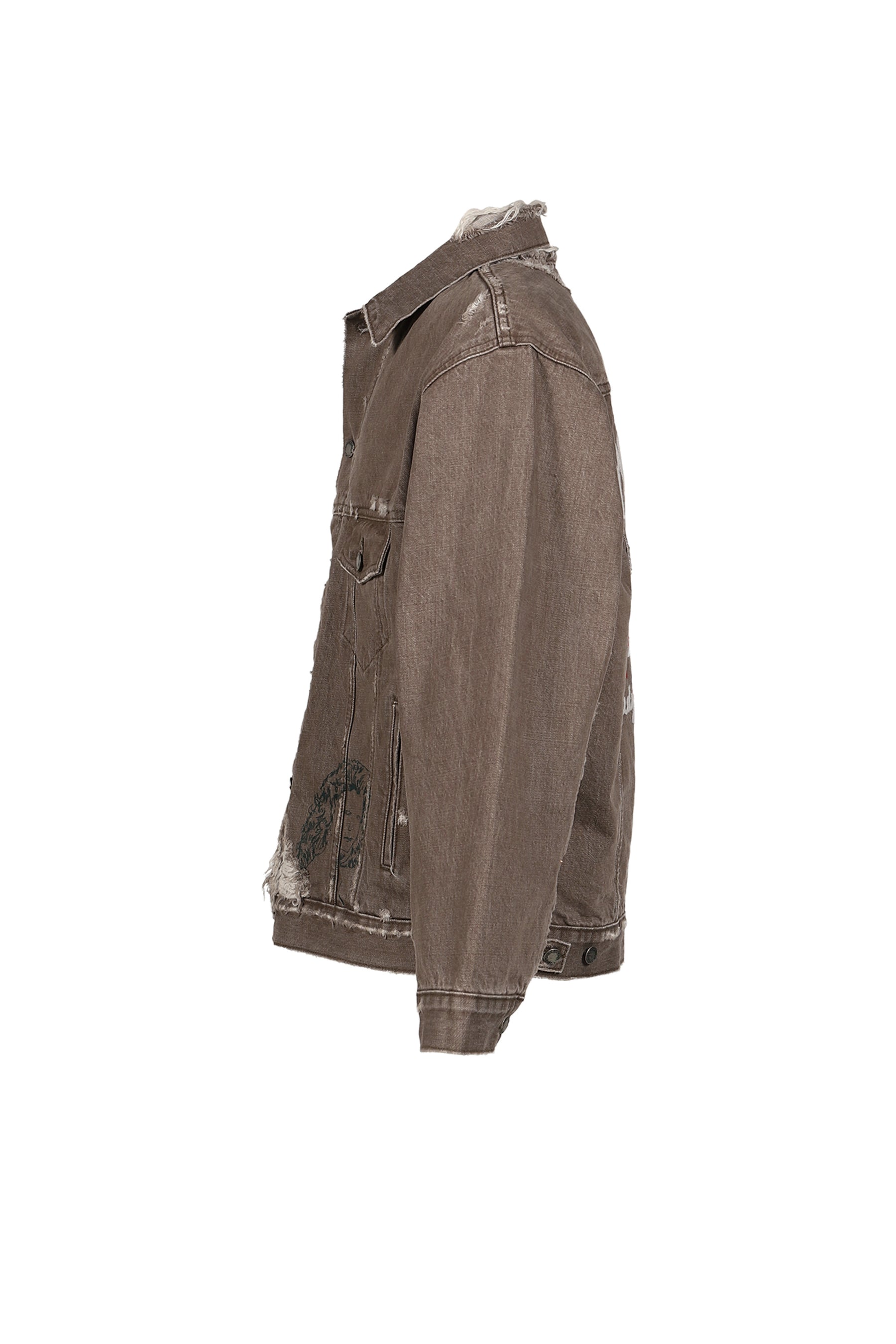 ATHENIANS OVERSIZED DENIM JACKET / BRW
