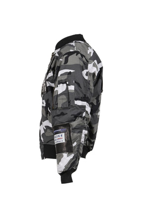 TESTO NATIONALE CAMO - BOMBER JACKET / GRY CAMO