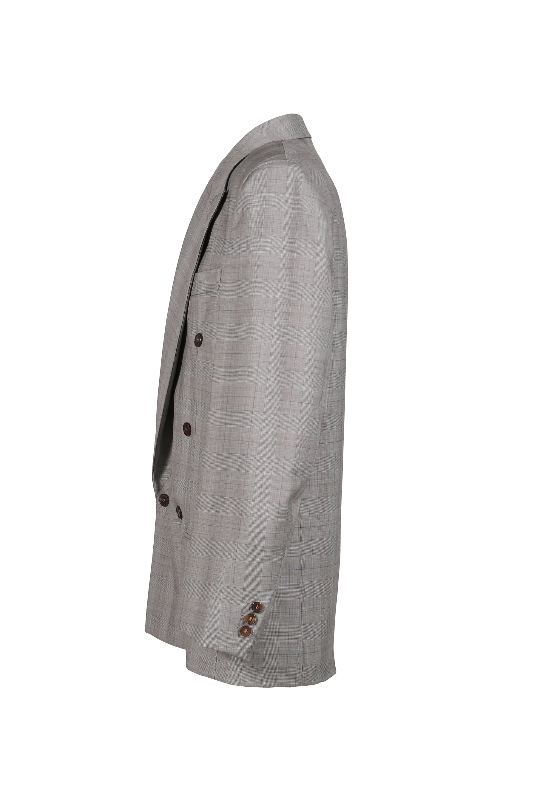 FRESH WOOL CHECK BLAZER / BRW CHECK
