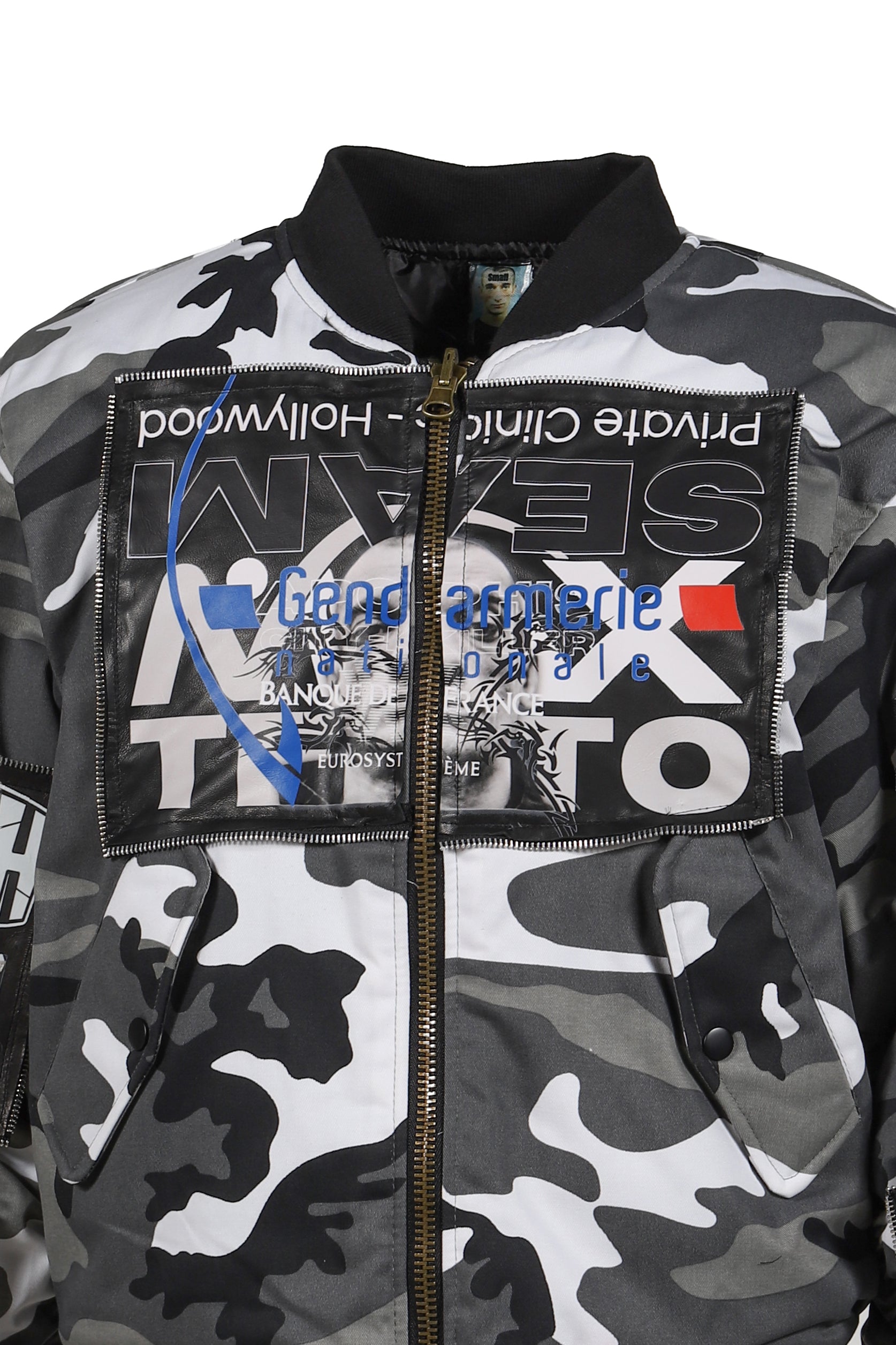 TESTO NATIONALE CAMO - BOMBER JACKET / GRY CAMO