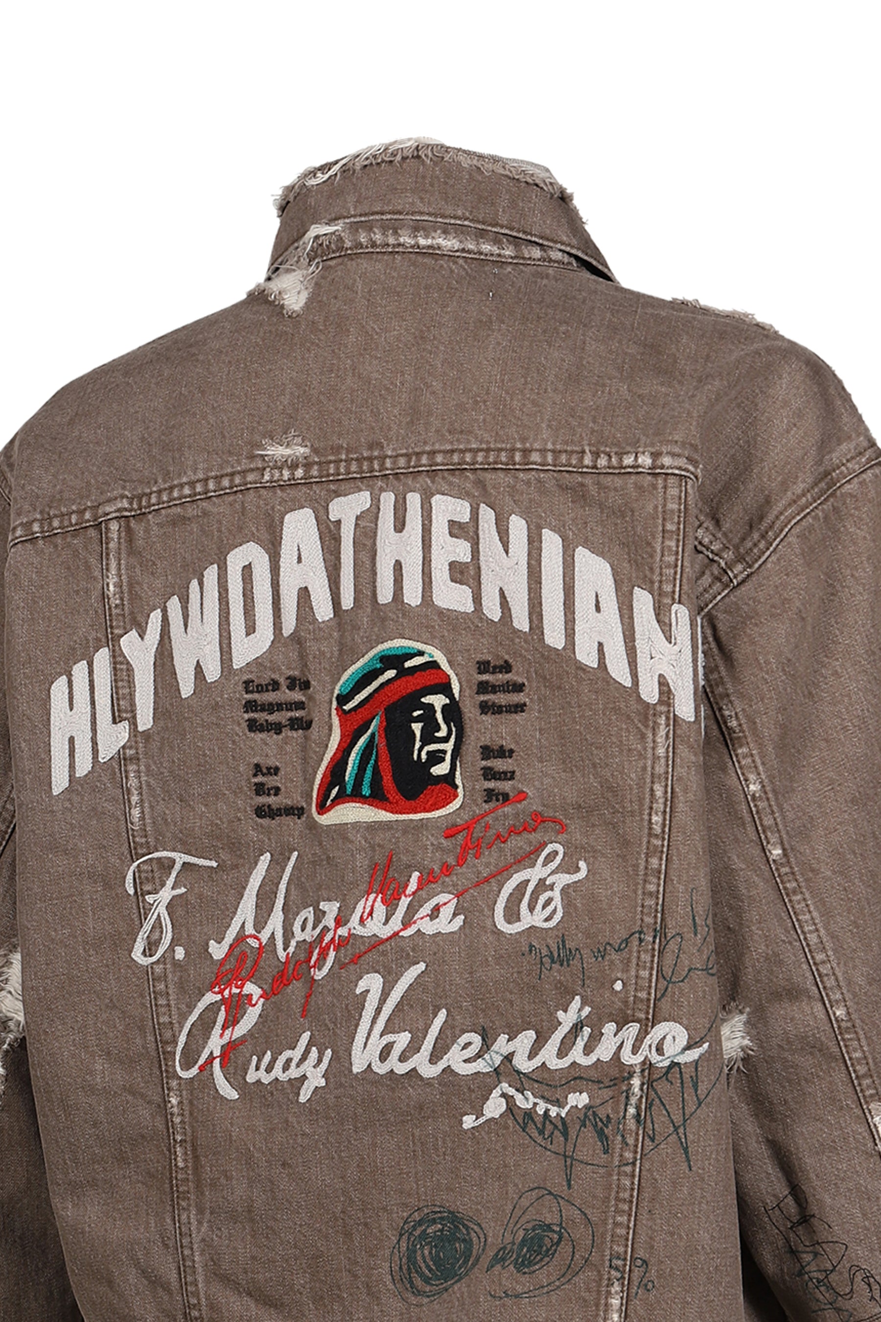 ATHENIANS OVERSIZED DENIM JACKET / BRW