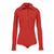 HIGH COLLAR BODYSUIT / RED