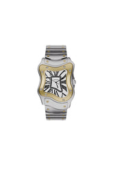 LAURENT WATCH LARGE TWO-TON / SIL GOLD