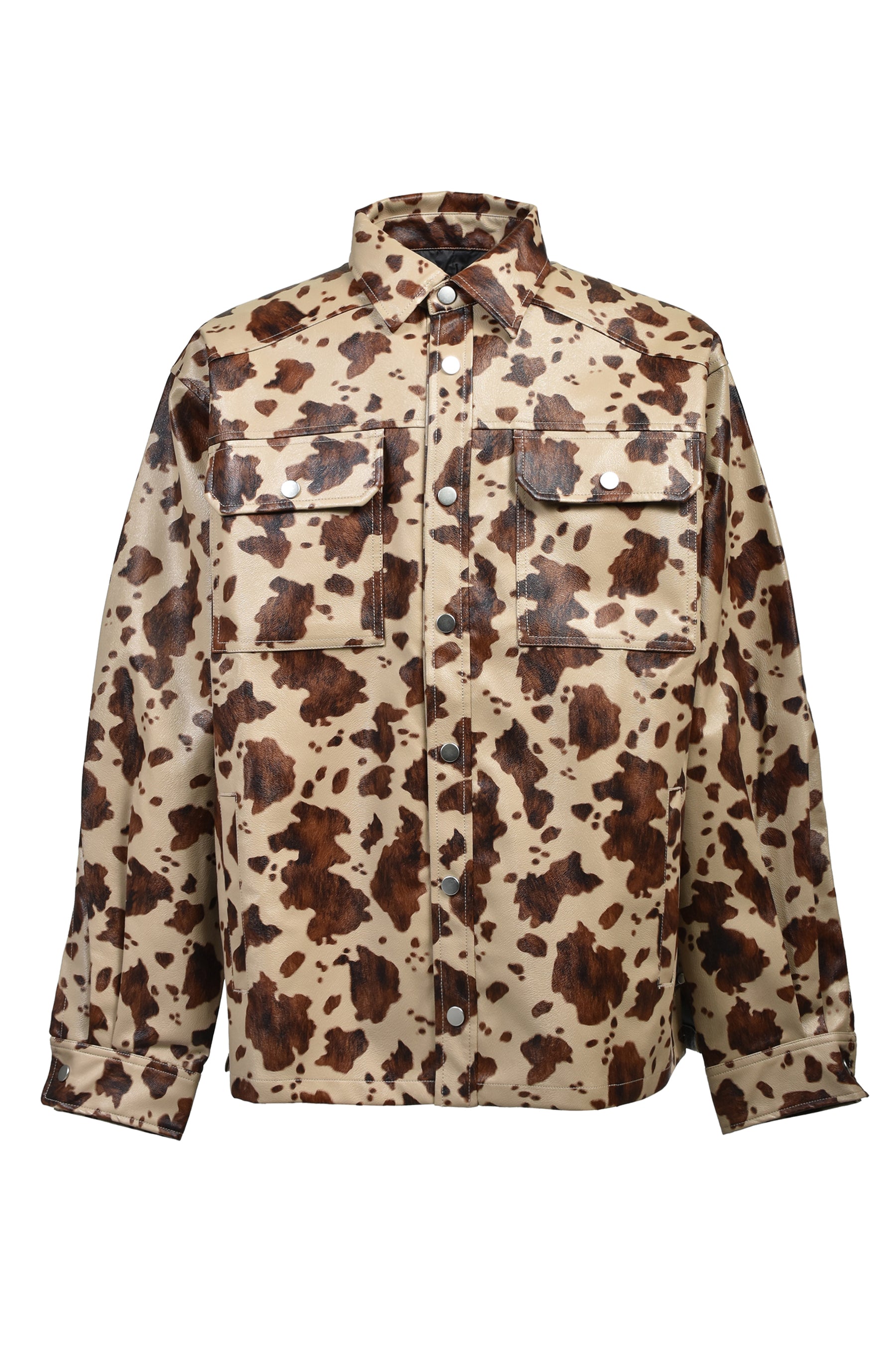 FAUX LEATHER HORSE SHIRT / HORSE