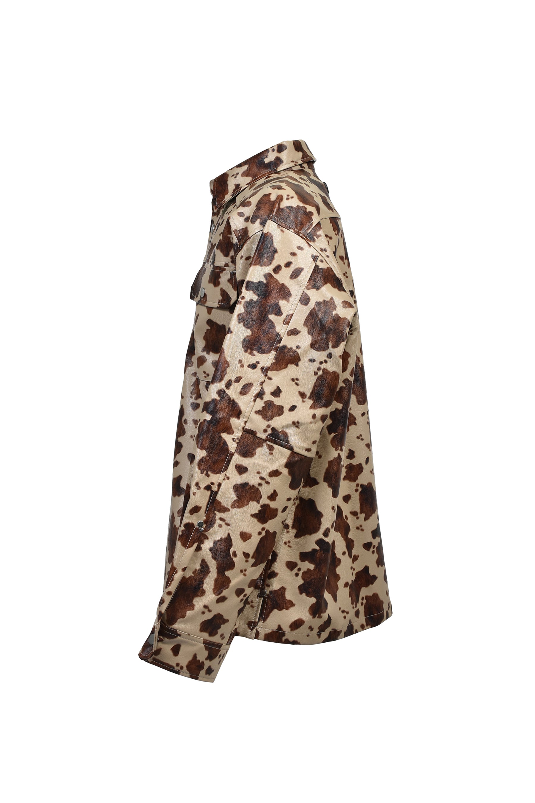 FAUX LEATHER HORSE SHIRT / HORSE