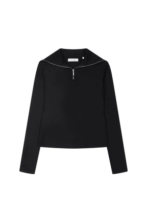 APEX WOOL TOP BLACK / BLK