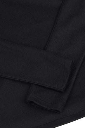 APEX WOOL TOP BLACK / BLK