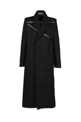 INTERLOCK COAT / BLK