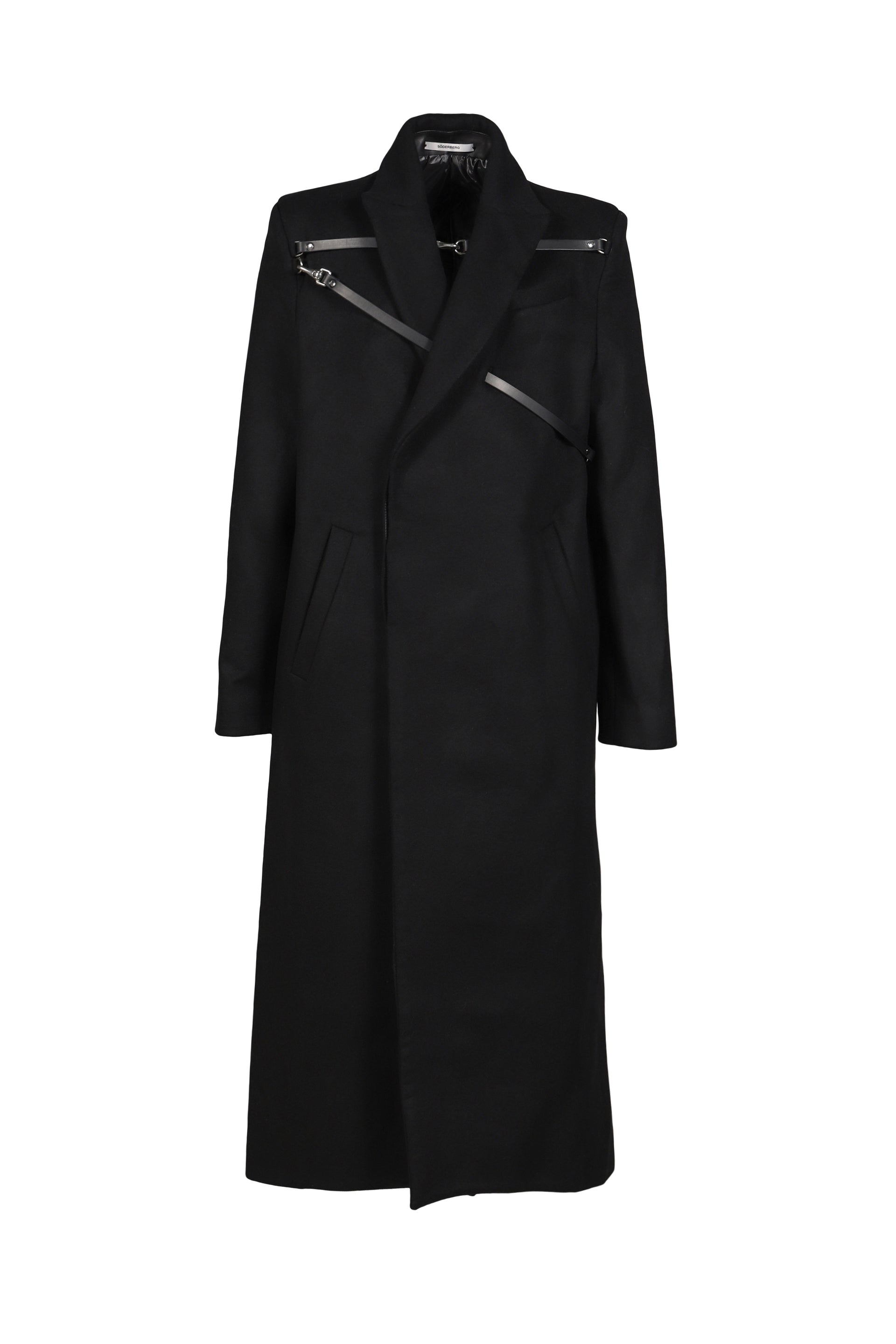 INTERLOCK COAT / BLK