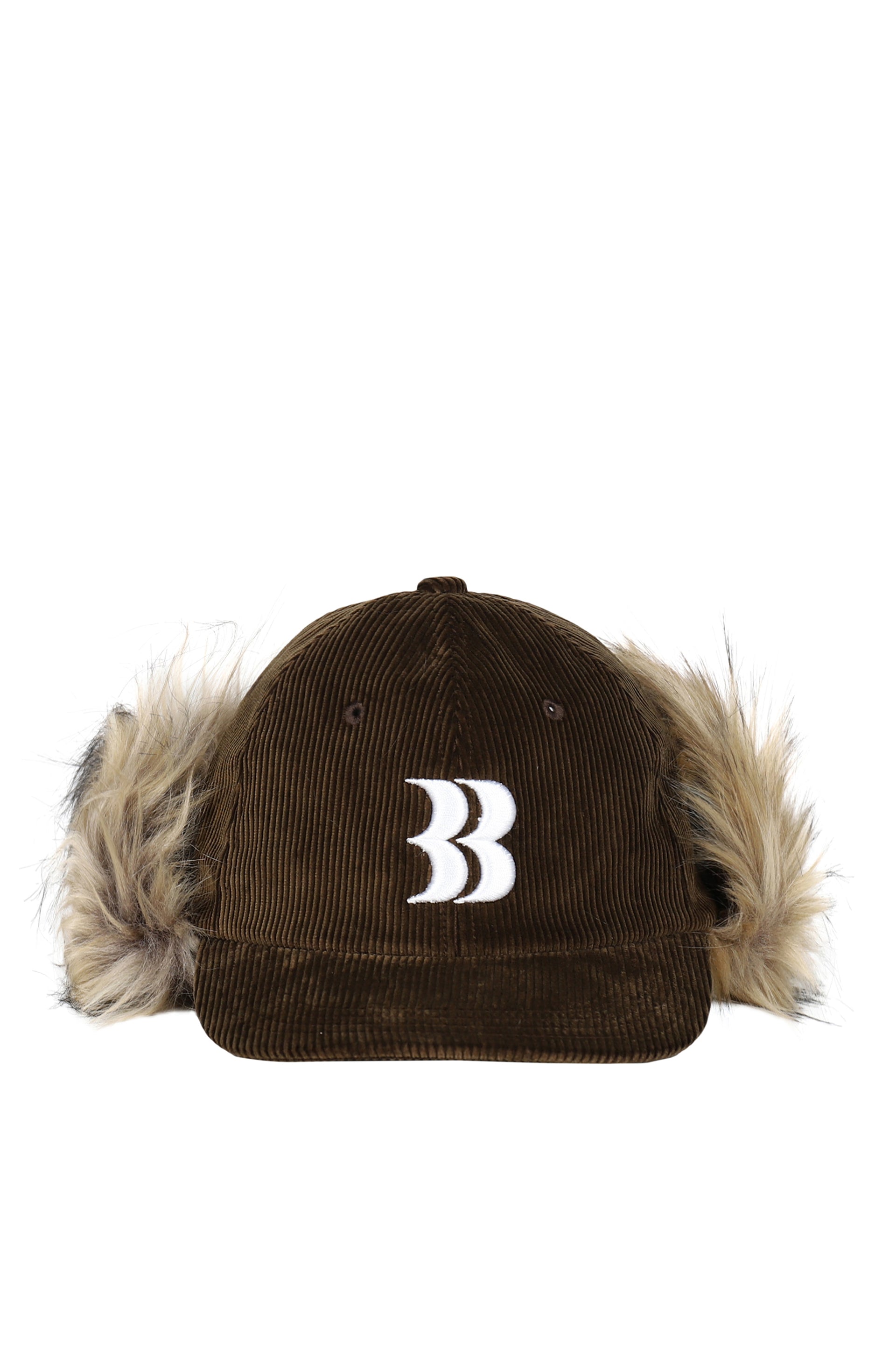 CORDUROY BB LOGO FLIGHT CAP / BRW