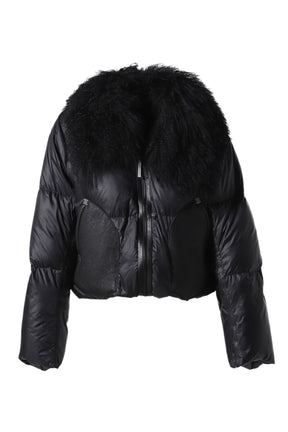 "MEPRISANT" SHORT DOWN JACKET / BLK