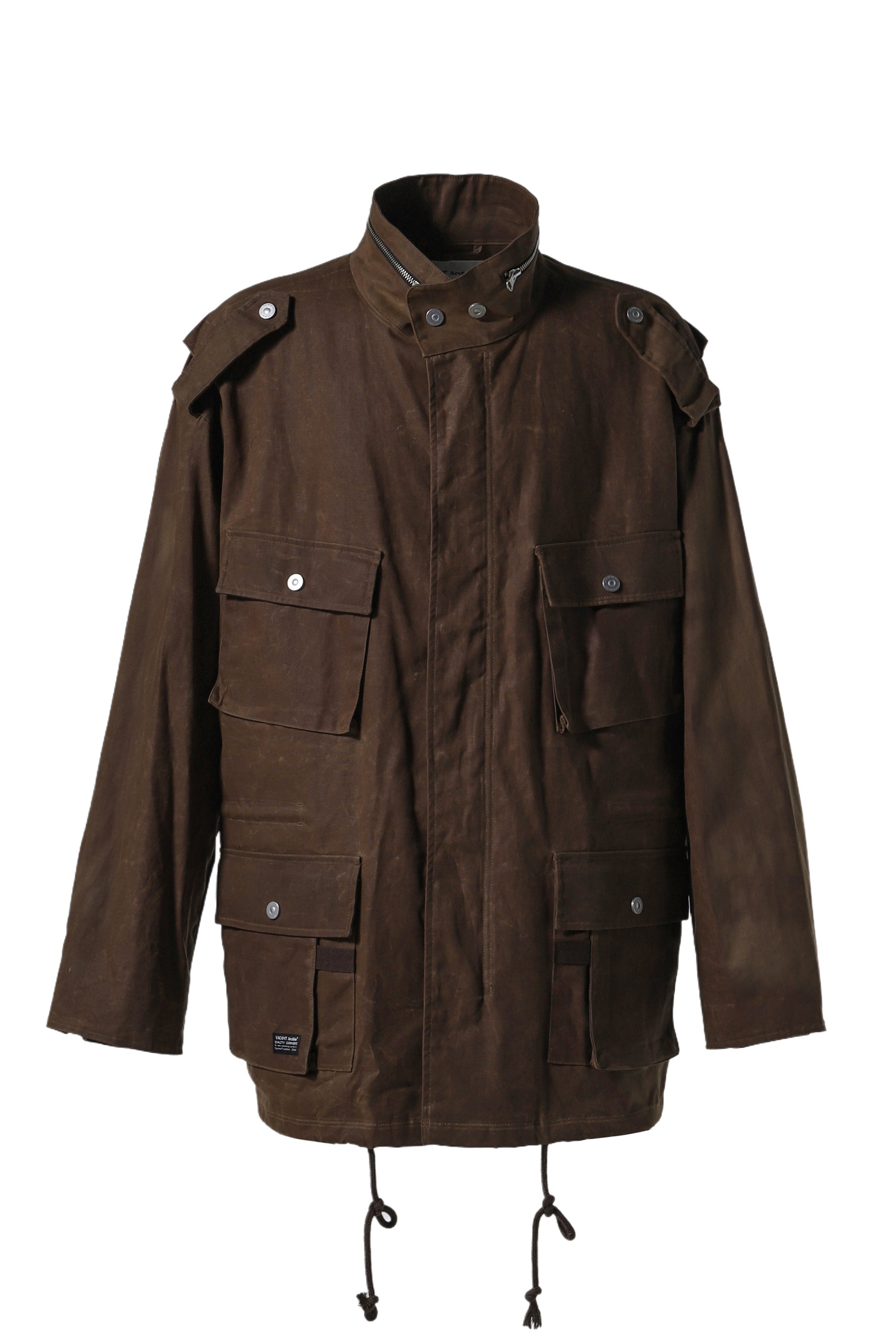 VACANT Archive ベイカント アーカイブ FW24 BRONER WAXED FIELD JACKET / BRW - NUBIAN