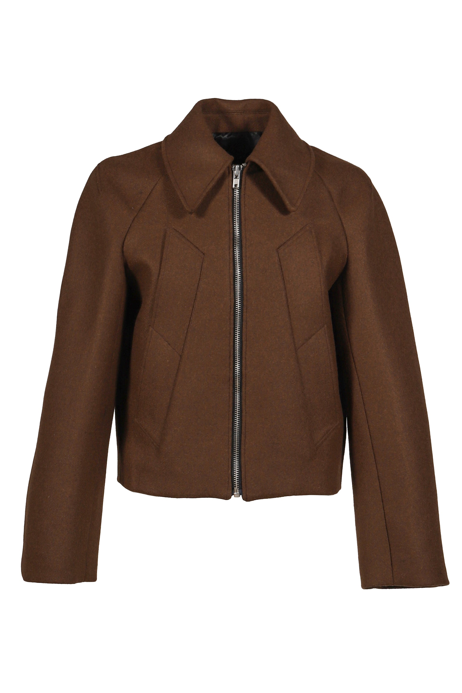 MANTEAU BLOUSON LAINE / BRW