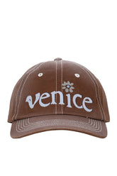 VENICE CAP WOVEN / BRW