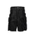 COMBAT SHORT JERSEY & DENIM / BLK BLK