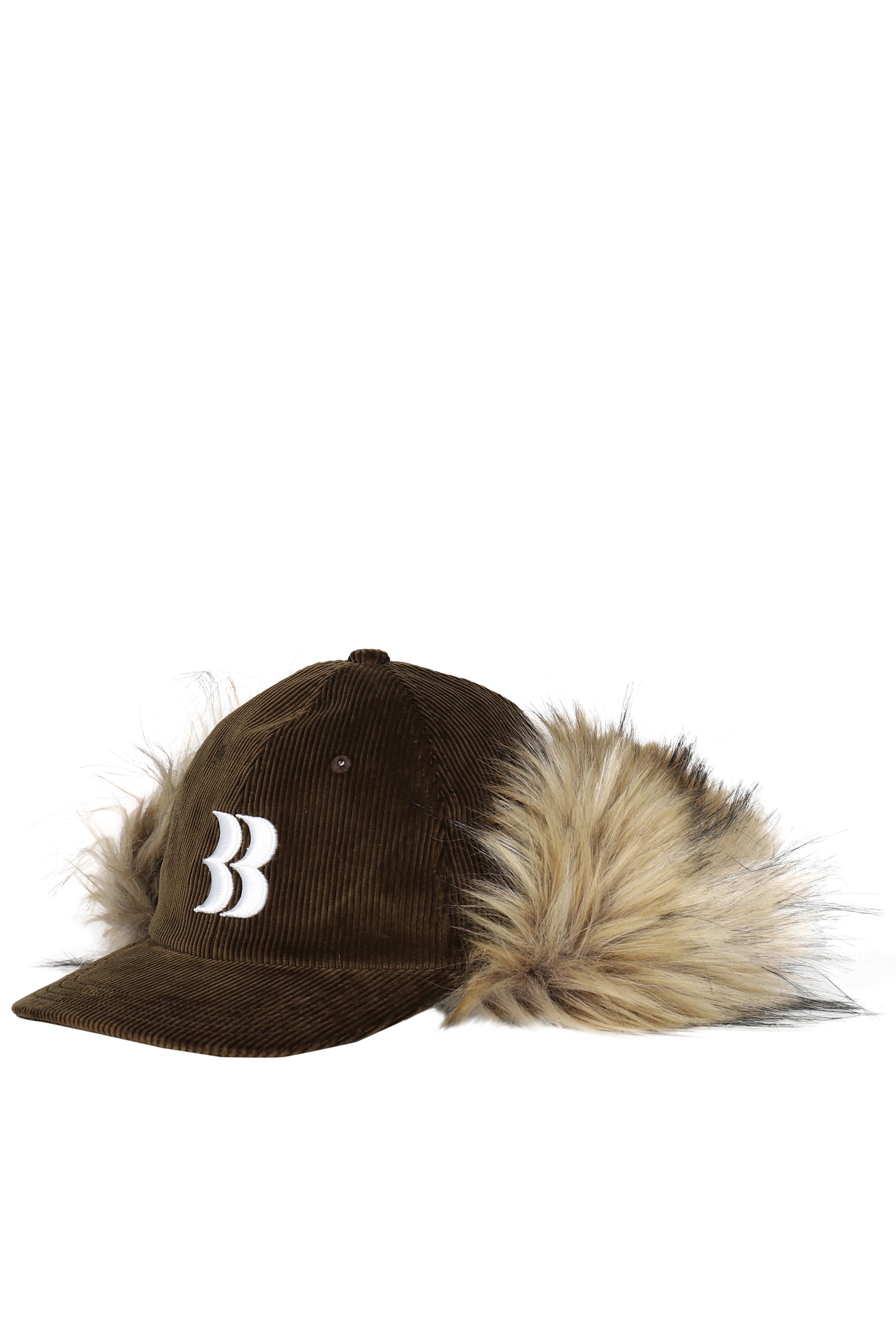 CORDUROY BB LOGO FLIGHT CAP / BRW