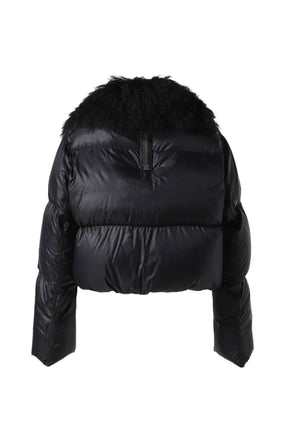 "MEPRISANT" SHORT DOWN JACKET / BLK