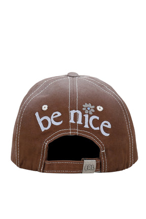 VENICE CAP WOVEN / BRW